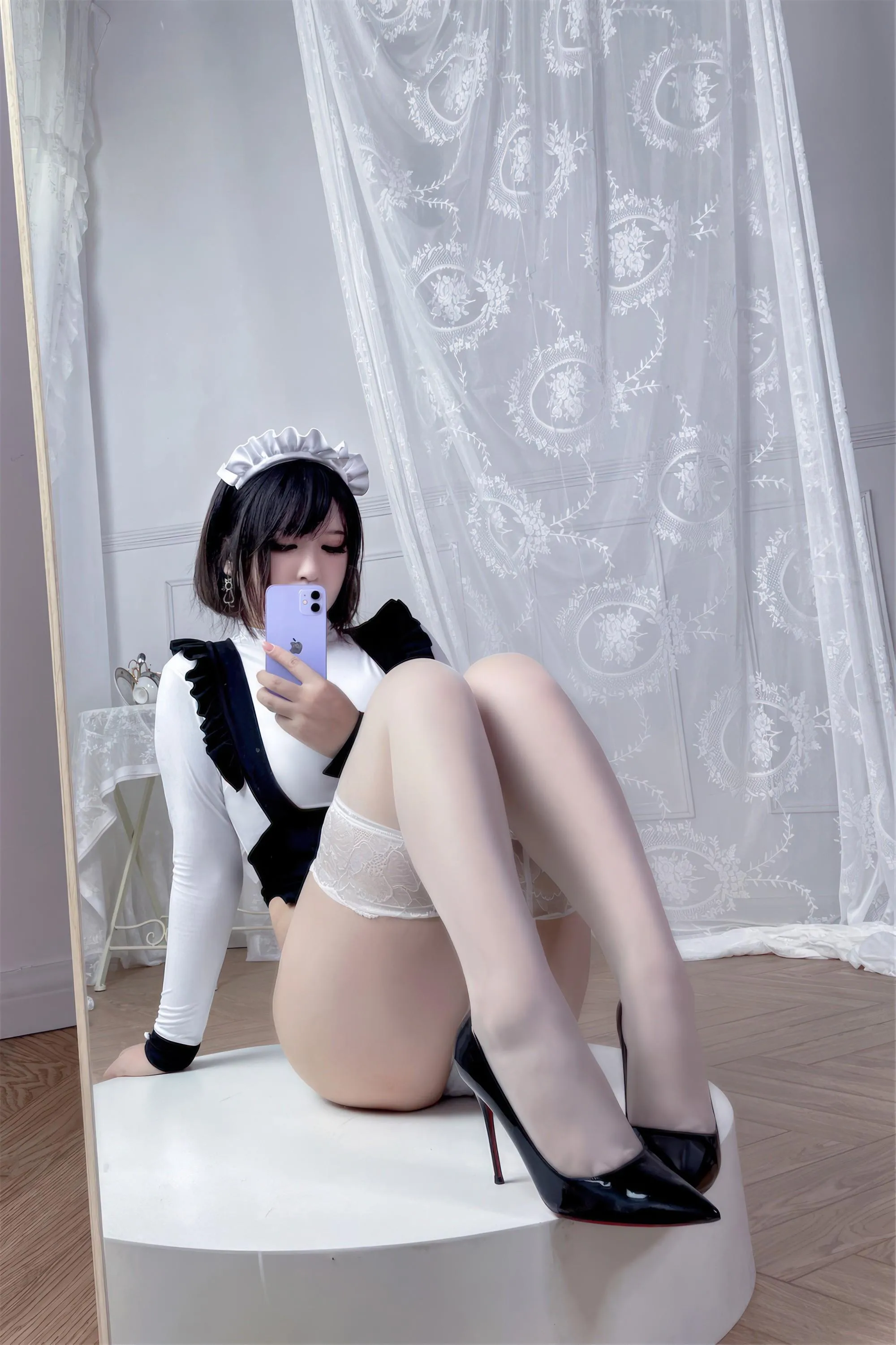 BANBANKO 半半子 – NO.71 纯白女仆 [45P]插图3